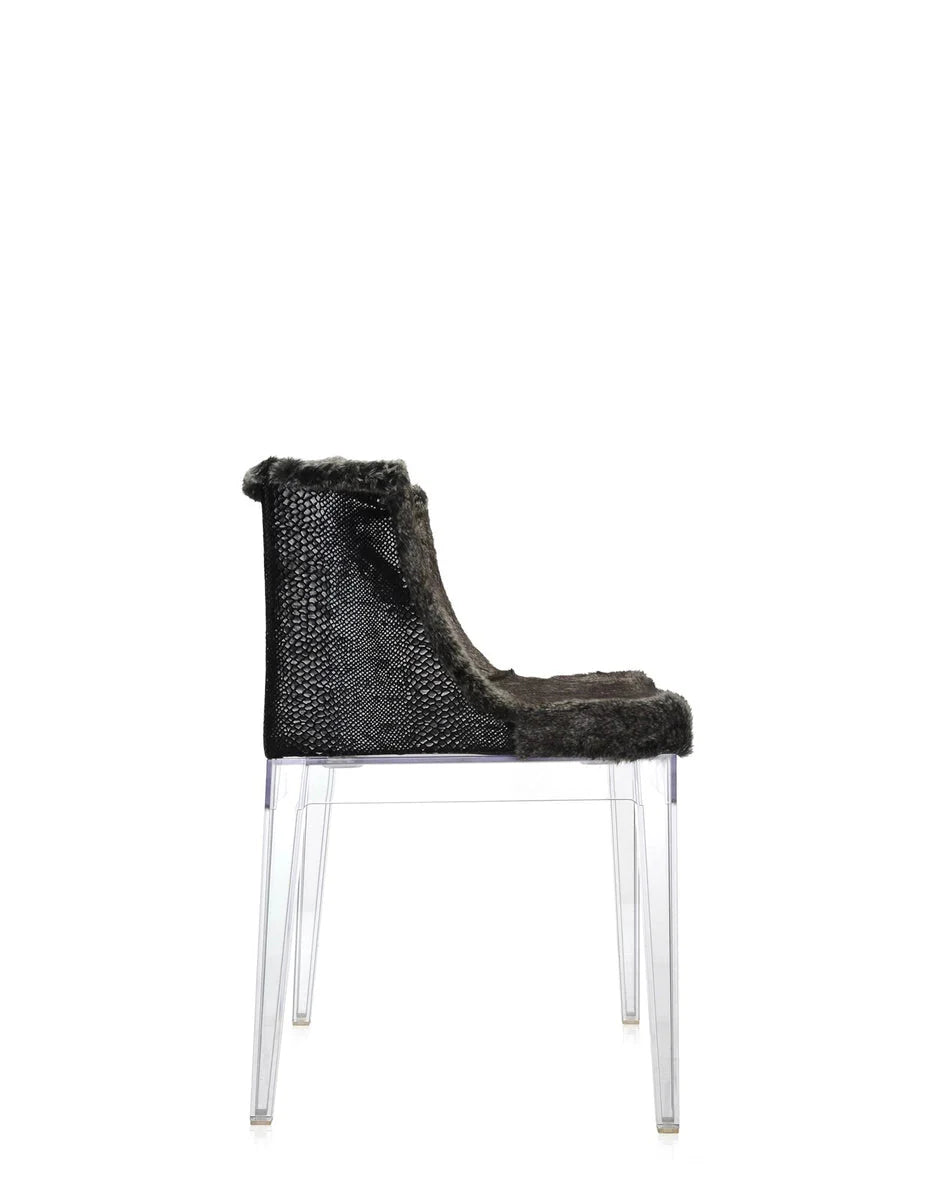 [product_category]-Kartell Mademoiselle Kravitz Armchair, Transparent/Grey-Kartell-8058967177008-0419307-KAR-3