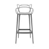 Stolička Kartell Masters 75 cm, šedá
