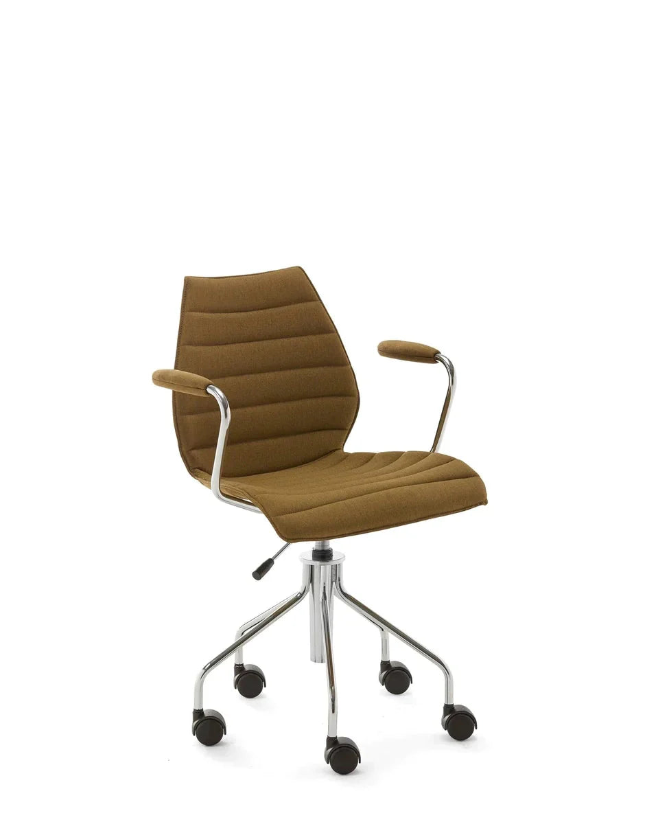[product_category]-Kartell Maui Soft Noma Armchair, Mustard-Kartell-8058967303810-02897NS-KAR-8