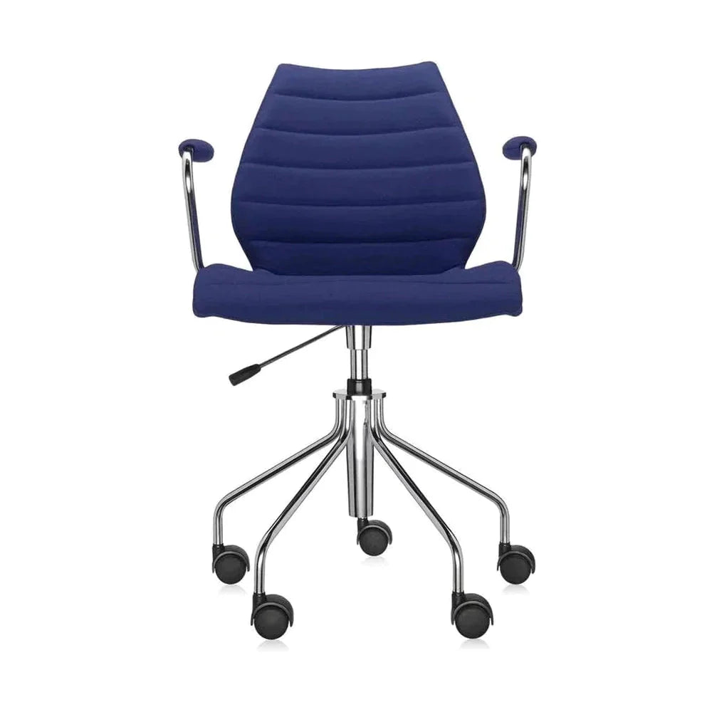 [product_category]-Kartell Maui Soft Trevira Armchair, Blue-Kartell-8058967176452-02897PP-KAR-8