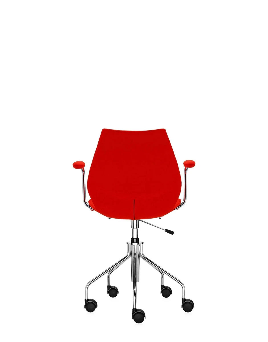 [product_category]-Kartell Maui Soft Trevira Armchair, Red-Kartell-8058967176353-02897GG-KAR-4