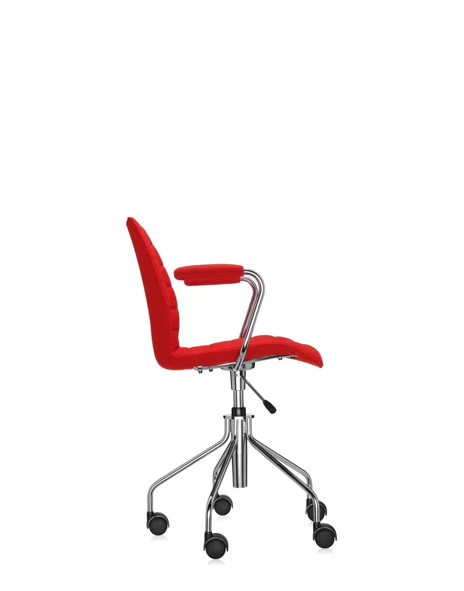 [product_category]-Kartell Maui Soft Trevira Armchair, Red-Kartell-8058967176353-02897GG-KAR-8