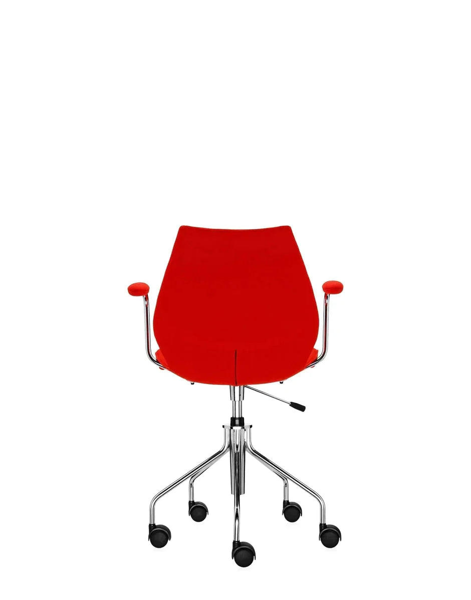 [product_category]-Kartell Maui Soft Trevira Armchair, Red-Kartell-8058967176353-02897GG-KAR-9