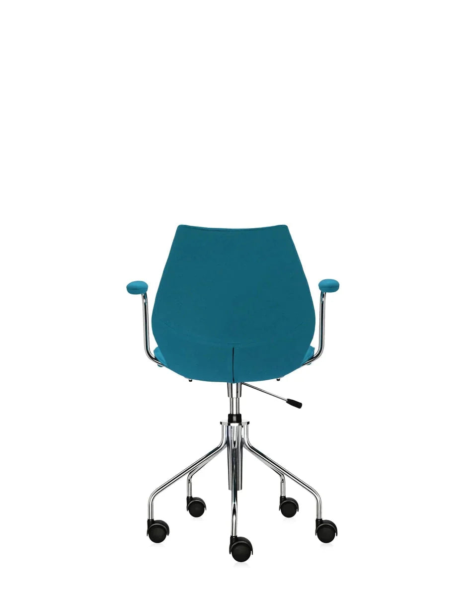 [product_category]-Kartell Maui Soft Trevira Armchair, Teal Blue-Kartell-8058967176414-02897RR-KAR-9