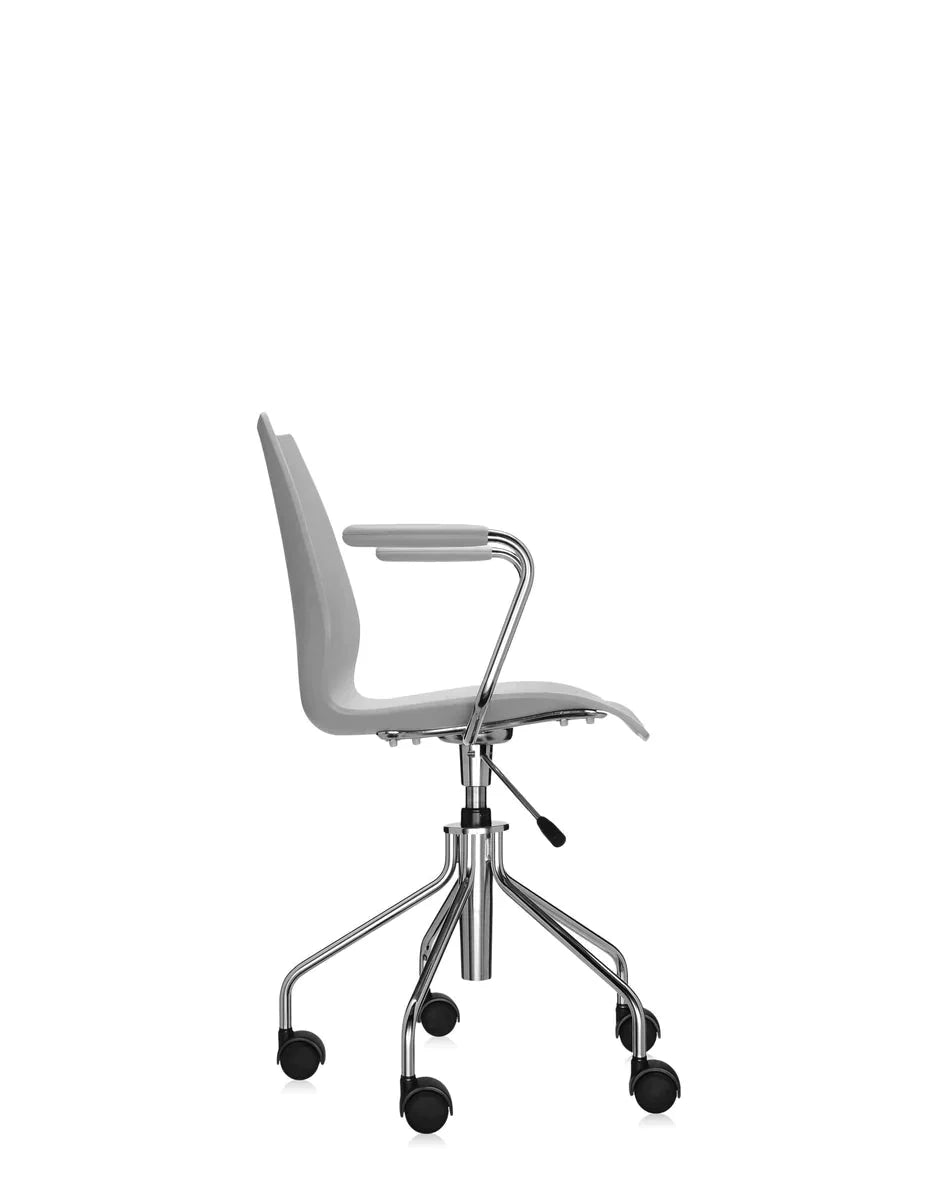 [product_category]-Kartell Maui Swivel Armchair, Light Grey-Kartell-8058967037432-028795M-KAR-12