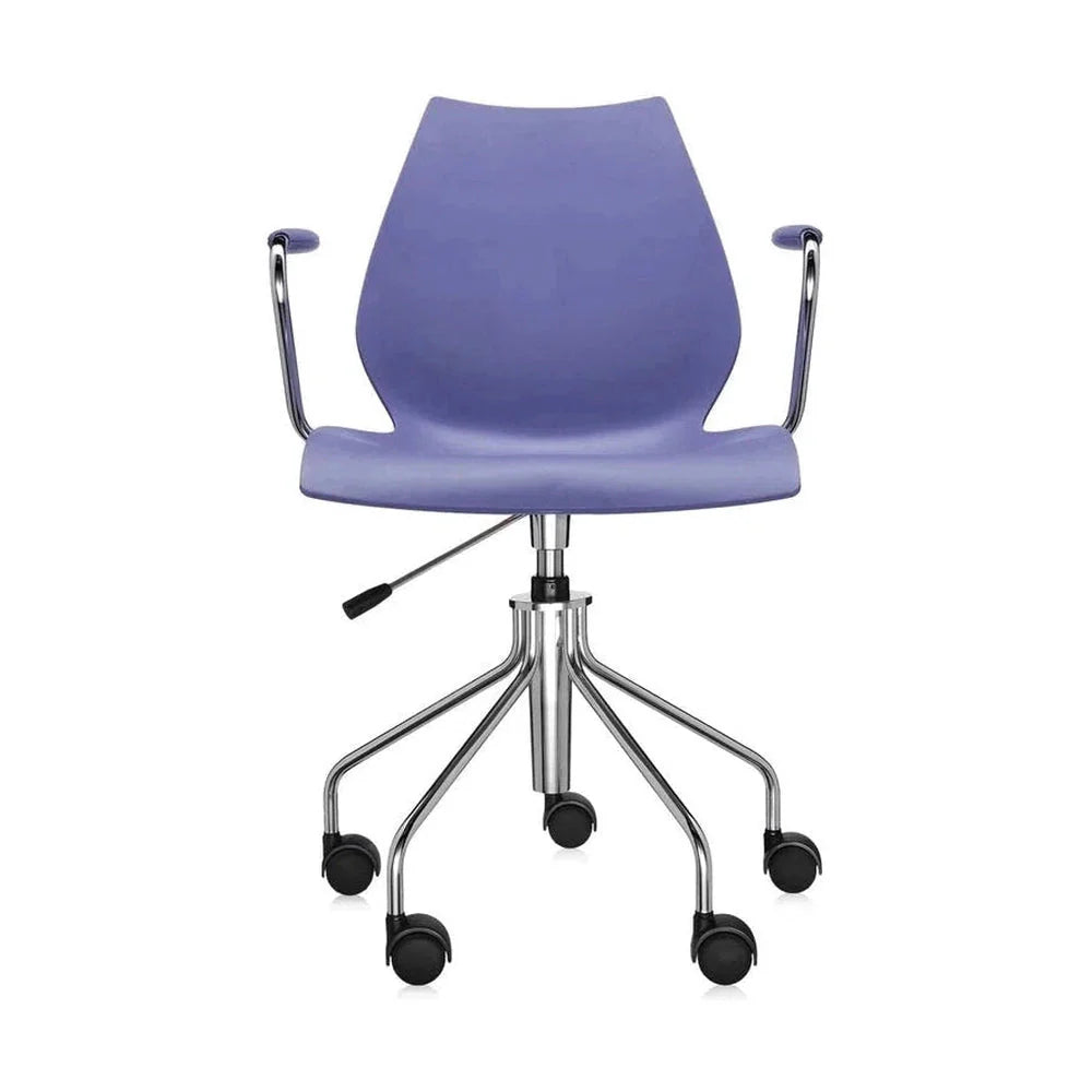 [product_category]-Kartell Maui Swivel Armchair, Navy Blue-Kartell-8058967037418-028793M-KAR-1