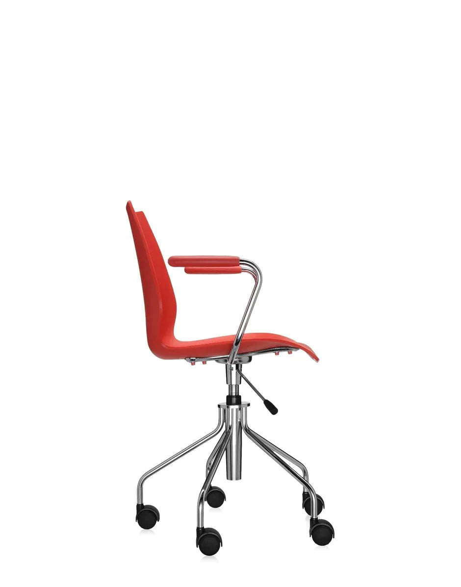 [product_category]-Kartell Maui Swivel Armchair, Purple-Kartell-8058967037425-028794M-KAR-12