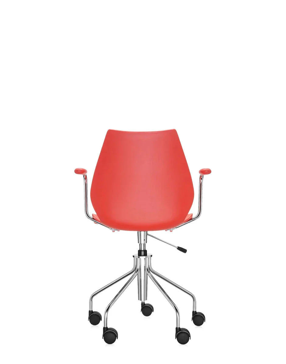[product_category]-Kartell Maui Swivel Armchair, Purple-Kartell-8058967037425-028794M-KAR-13