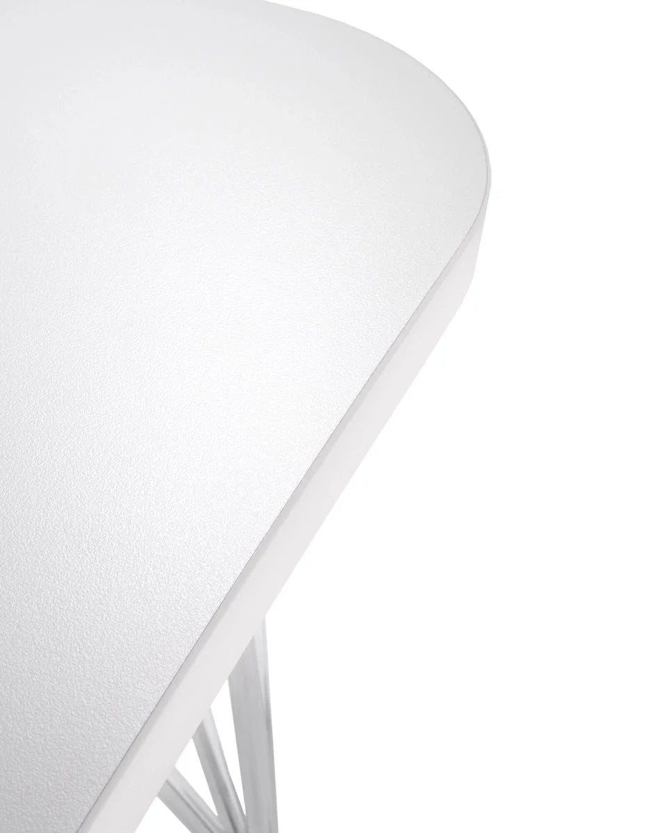 [product_category]-Kartell Max Desk 160x80 Cm, White Zinc/Chromium-Kartell-8058967045116-045162M-KAR-3