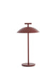 Kartell Mini Geen A Portable Table Lamp, Brick Red
