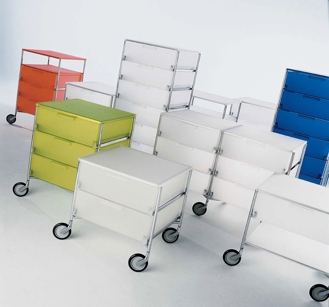 [product_category]-Kartell Mobil 1 Drawer With Feet, Cobalt Blue-Kartell-8058967026283-02001L2-KAR-6
