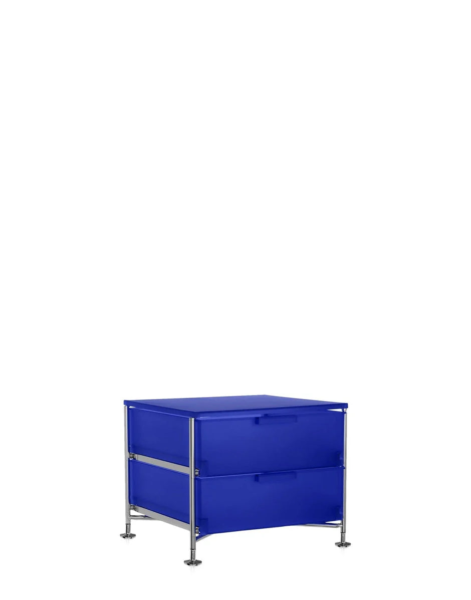 [product_category]-Kartell Mobil 2 Drawer With Feet, Cobalt Blue-Kartell-8058967026658-02005L2-KAR-3