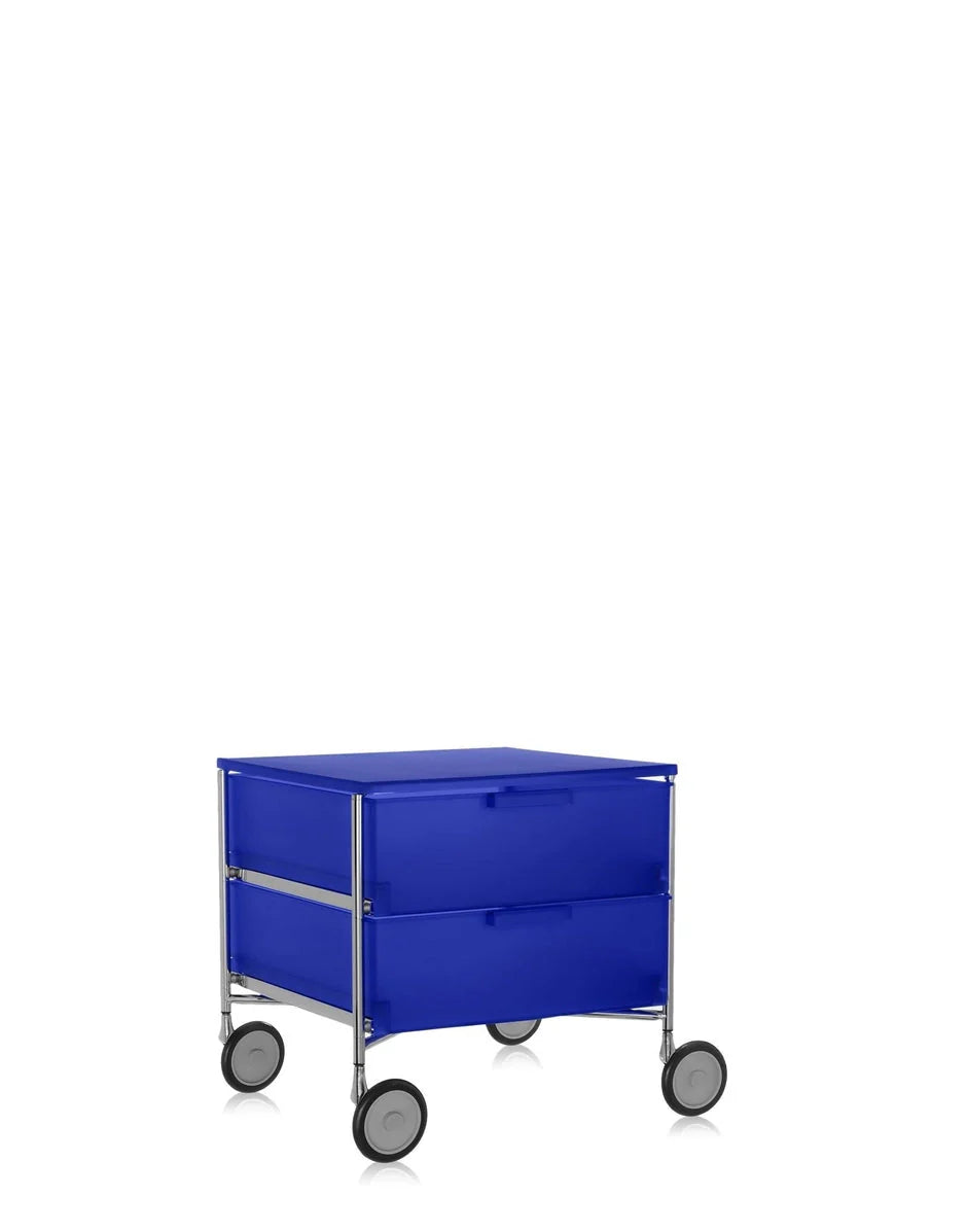 [product_category]-Kartell Mobil 2 Drawer With Wheels, Cobalt Blue-Kartell-8058967026467-02004L2-KAR-3