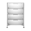 Kartell Mobil 4 zásuvka s nohama, led