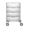 Kartell Mobil 4 zásuvka s koly, led