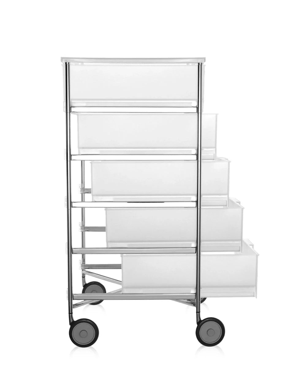 [product_category]-Kartell Mobil 5 Drawer With Wheels, Ice-Kartell-8058967028034-02034L1-KAR-2