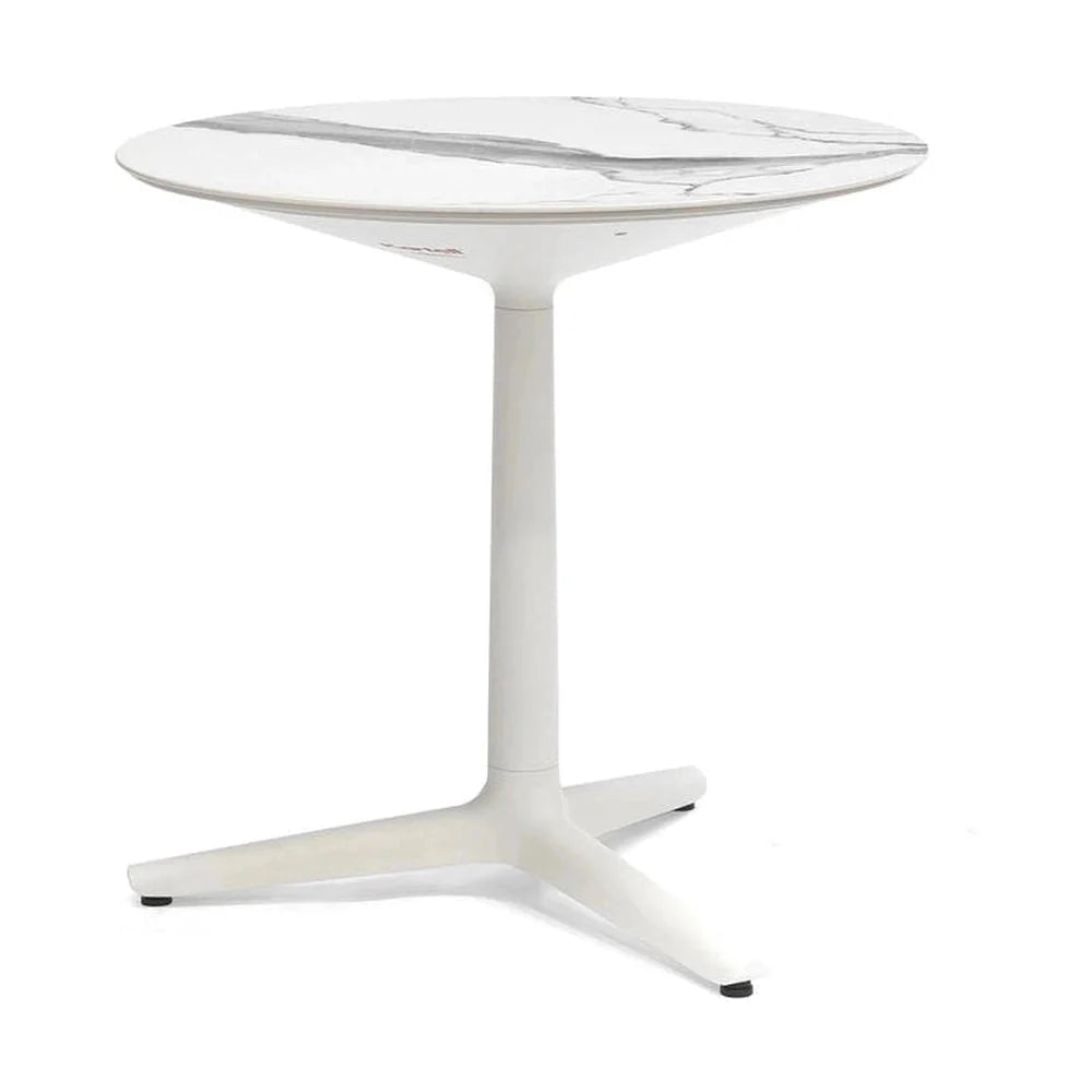[product_category]-Kartell Multiplo Table Round With Star Base Marble ⌀78 Cm, White-Kartell-8058967231380-04066MB-KAR-1