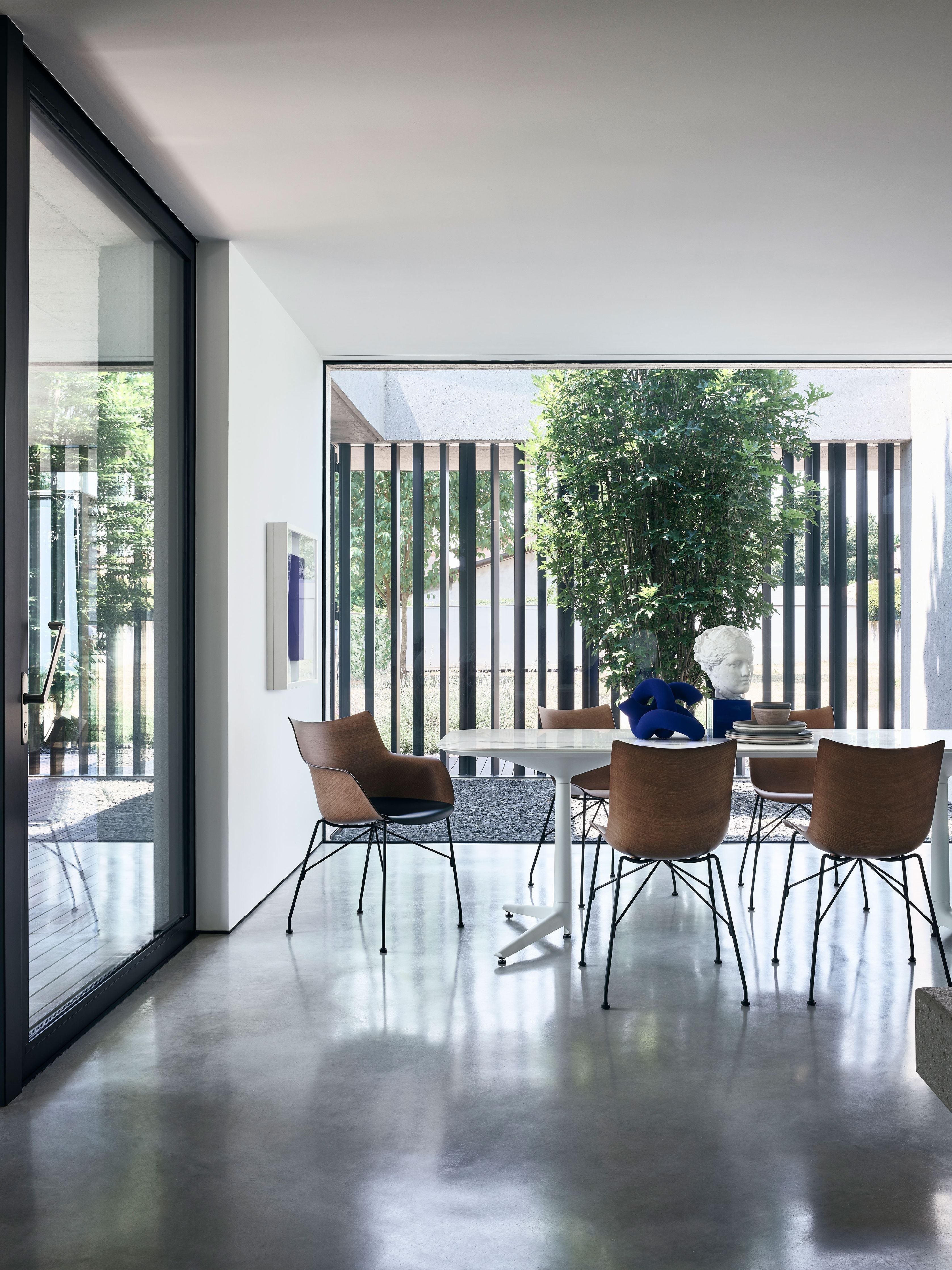 [product_category]-Kartell Multiplo Table Xl Rectangular Outdoor Marble 158x90 Cm, Black-Kartell-8058967251593-04123MN-KAR-6