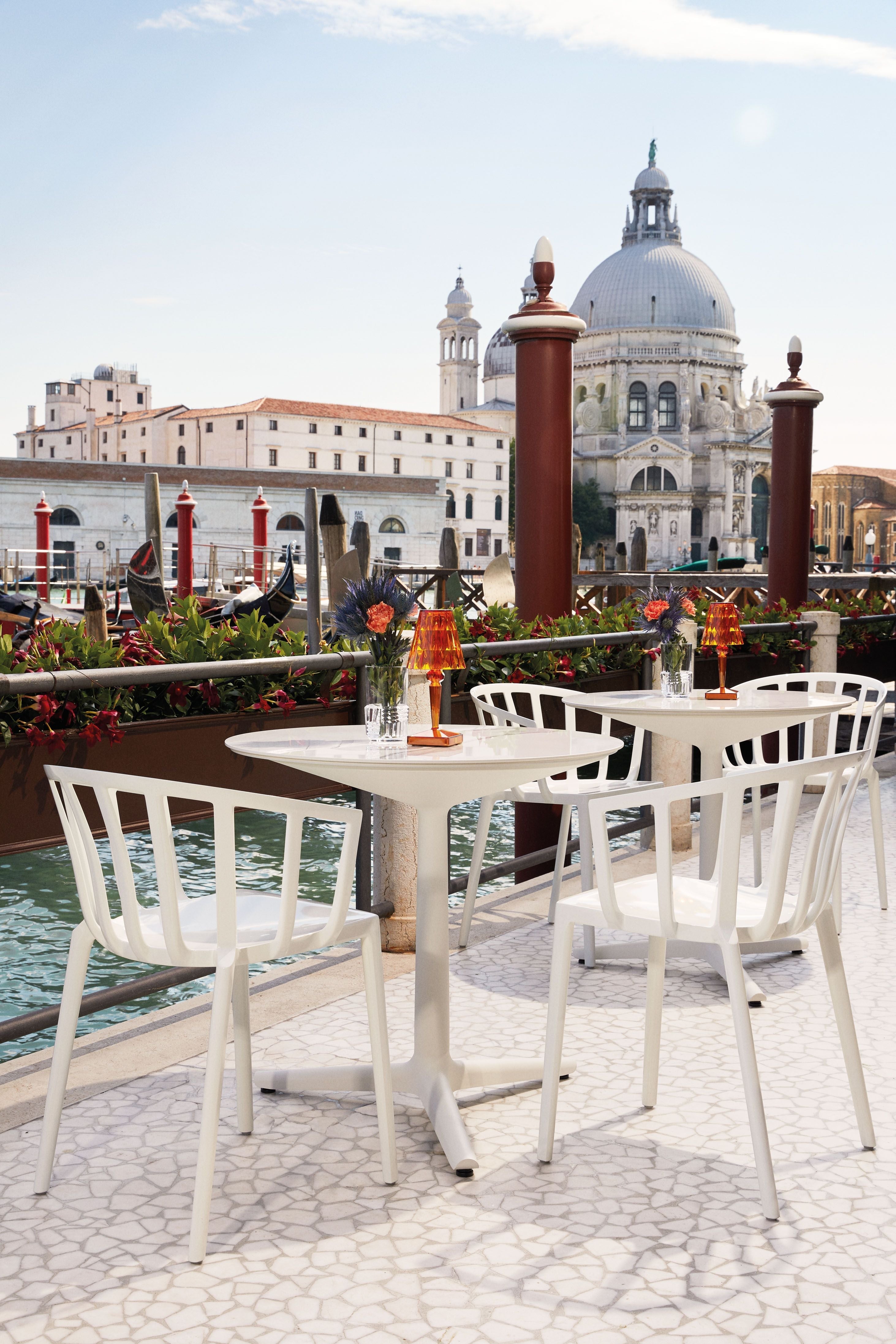 [product_category]-Kartell Multiplo Table Xl Rectangular Outdoor Marble 158x90 Cm, White-Kartell-8058967251579-04123MB-KAR-13