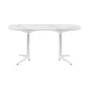 Kartell Multiple Table XL Obdélníkový venkovní mramor 158x90 cm, bílý
