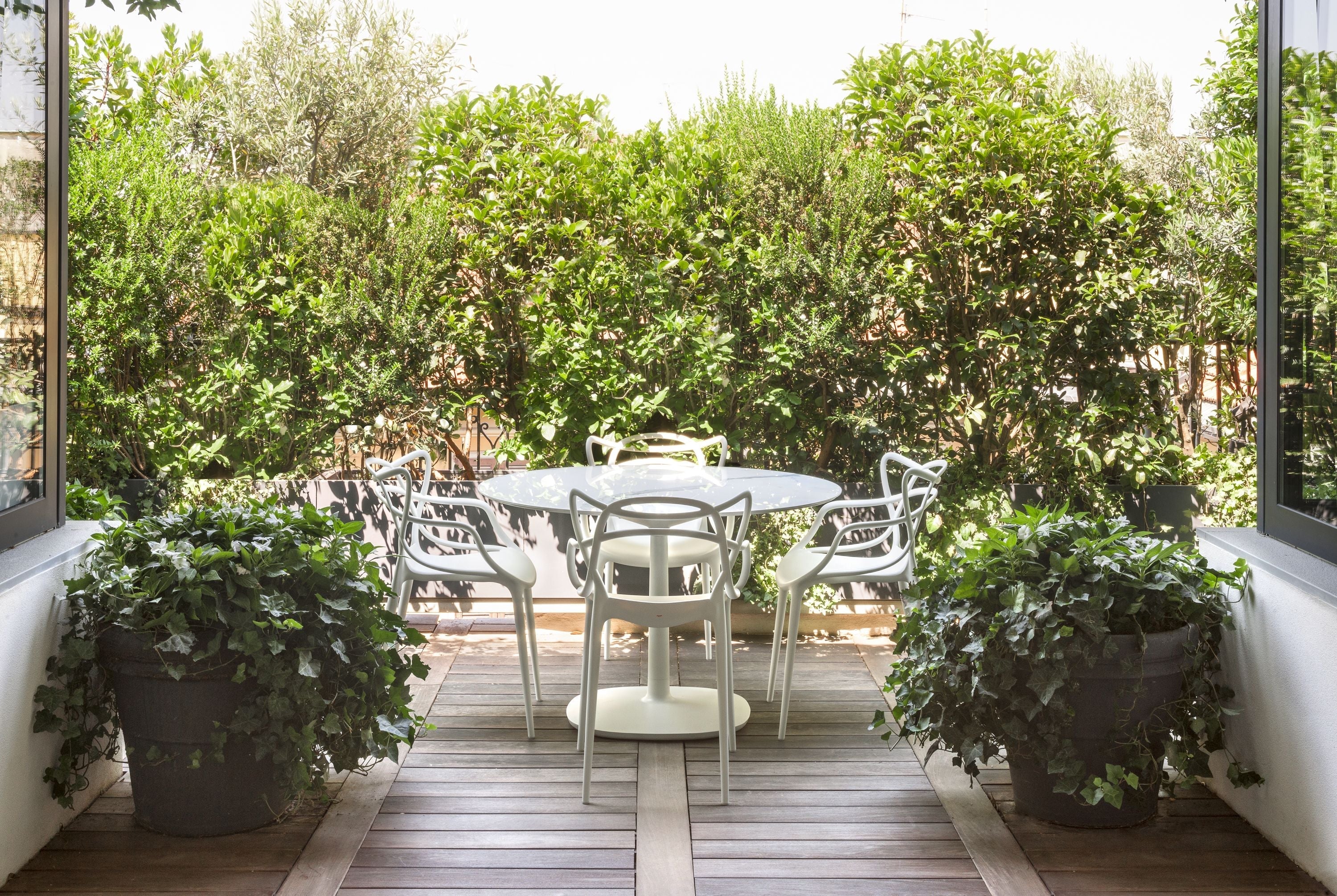 [product_category]-Kartell Multiplo Table Xl Rectangular Outdoor Marble 158x90 Cm, White-Kartell-8058967251579-04123MB-KAR-9