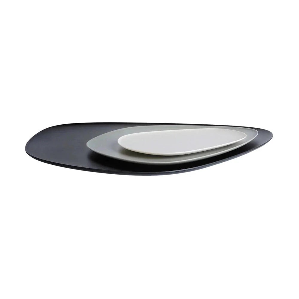 [product_category]-Kartell Namaste' Tray, Black/Grey/Taupe-Kartell-8058967195569-01236CM-KAR-1