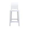 Kartell ještě jednou stoličku 65 cm, bílá