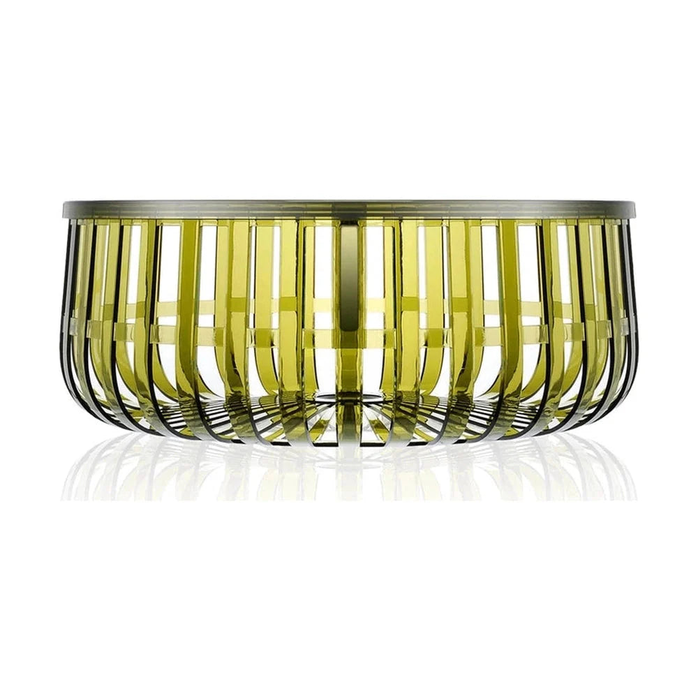 [product_category]-Kartell Panier Basket Container, Dark Green-Kartell-8058967326567-G8860X5-KAR-1