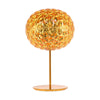 Kartell Planet Table Lamp se základnou, žlutá