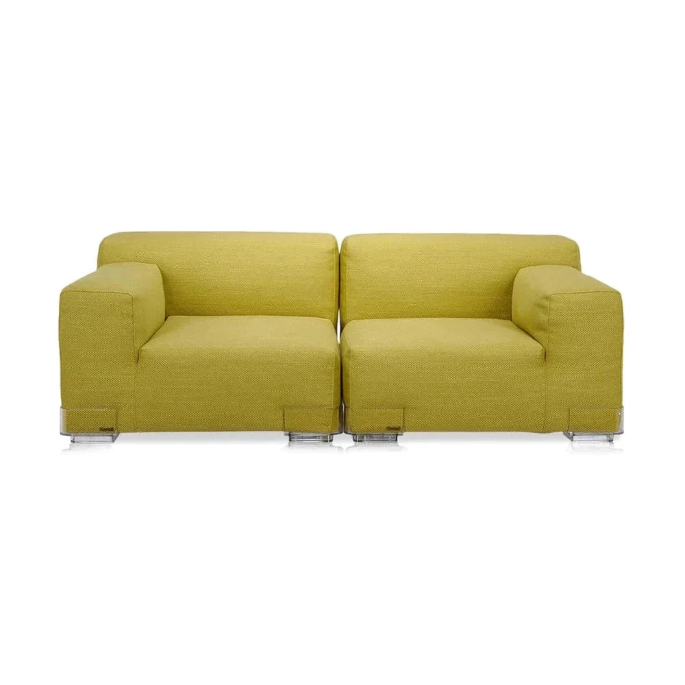 [product_category]-Kartell Plastics Duo 2 Seater Sofa Dx Cotton, Green-Kartell-8058967078541-0709474-KAR-7