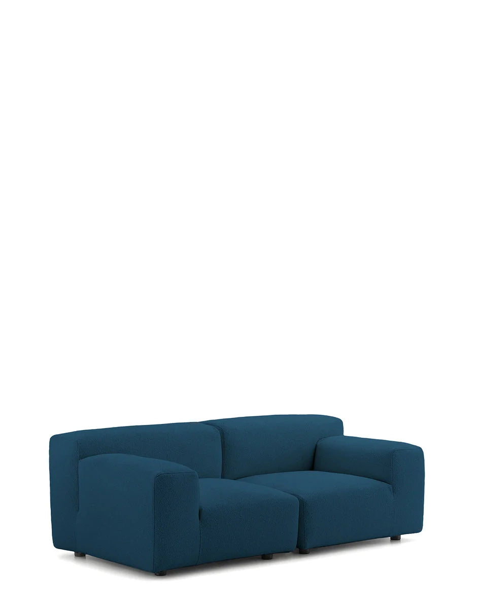 [product_category]-Kartell Plastics Duo 2 Seater Sofa Dx Orsetto, Blue-Kartell-8058967328554-07094O5-KAR-2