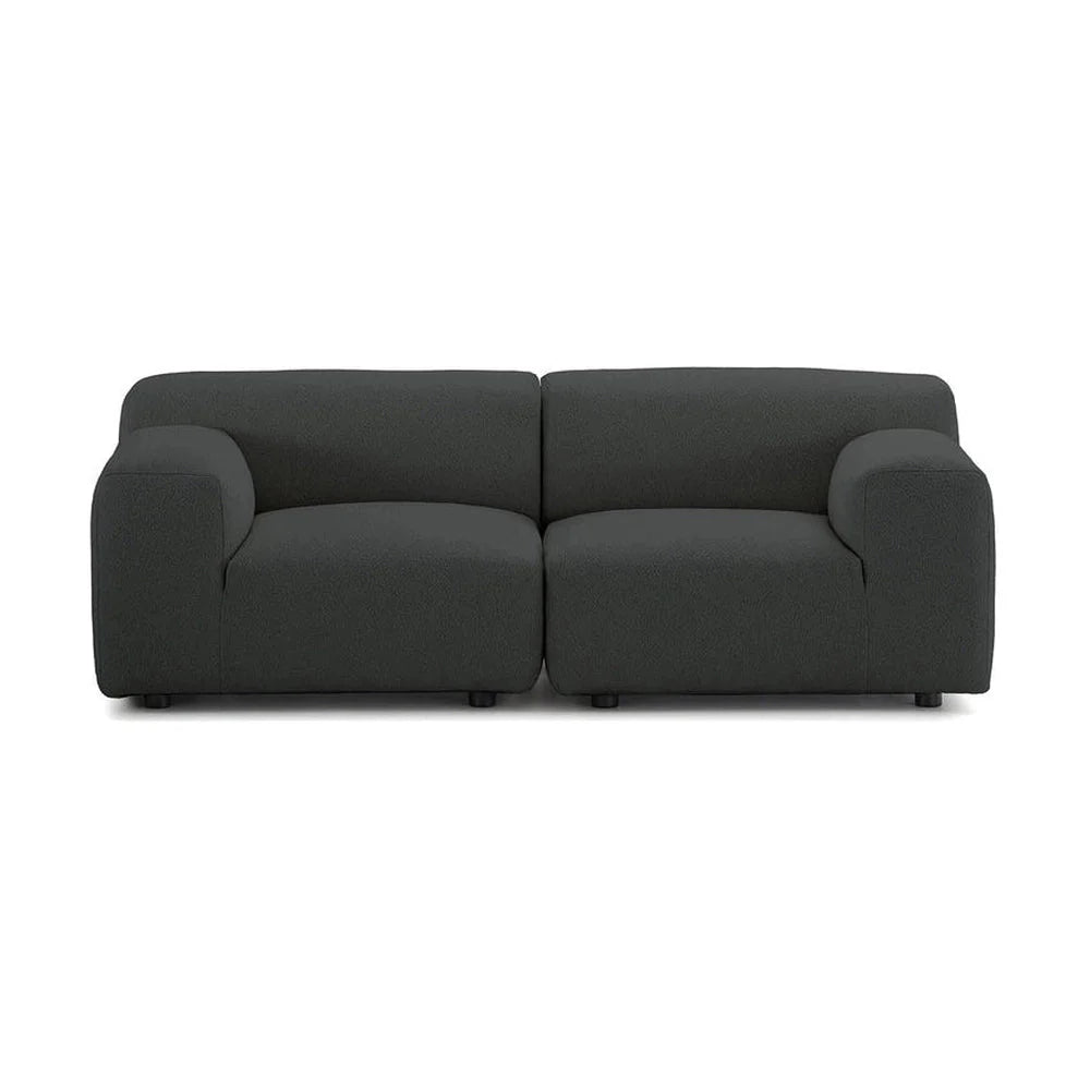 [product_category]-Kartell Plastics Duo 2 Seater Sofa Dx Orsetto, Grey-Kartell-8058967328561-07094O6-KAR-1