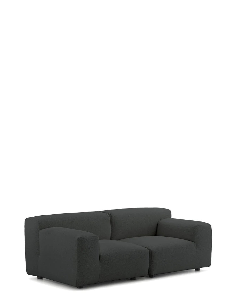 [product_category]-Kartell Plastics Duo 2 Seater Sofa Dx Orsetto, Grey-Kartell-8058967328561-07094O6-KAR-2