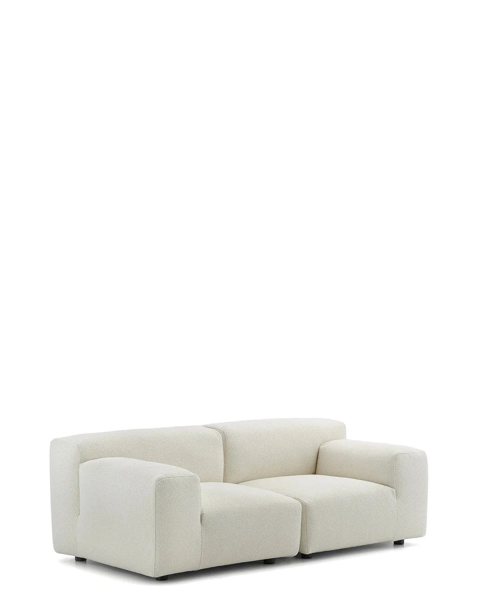 [product_category]-Kartell Plastics Duo 2 Seater Sofa Sx Orsetto, White-Kartell-8058967328639-07096O1-KAR-2