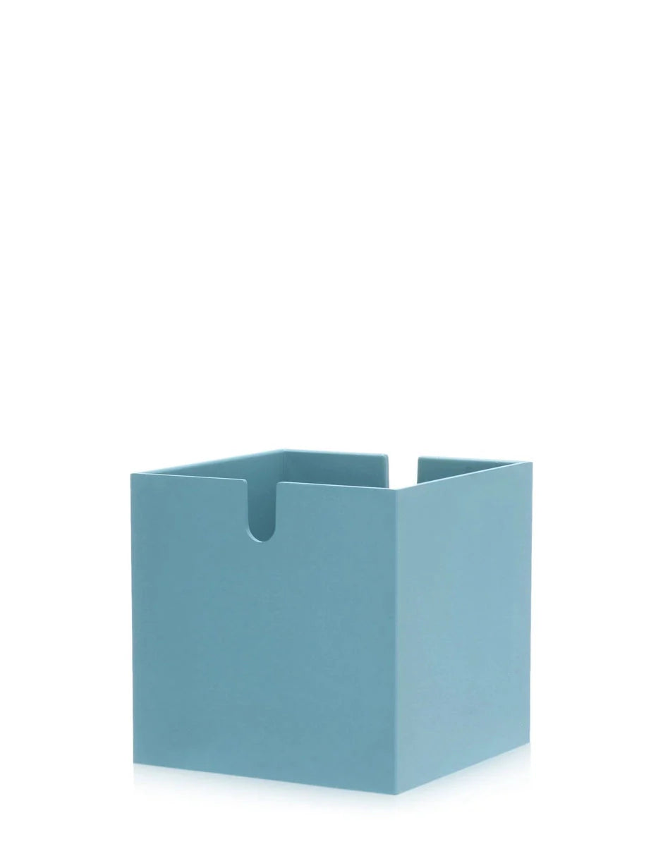 [product_category]-Kartell Polvara Cube For Bookcase, Light Blue-Kartell-8058967052879-0477020-KAR-2