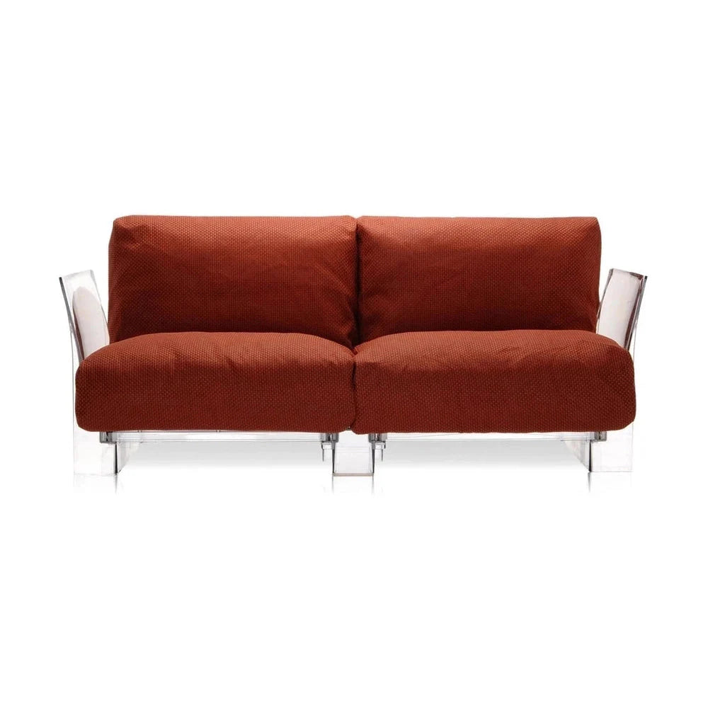 [product_category]-Kartell Pop Outdoor 2 Seater Sofa Ikon, Orange-Kartell-8058967077629-0704232-KAR-1
