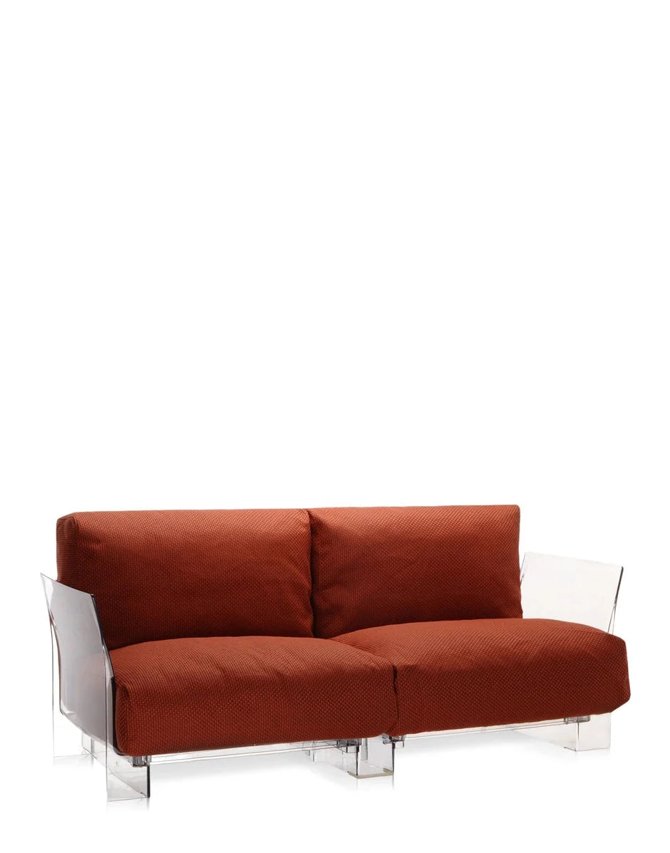 [product_category]-Kartell Pop Outdoor 2 Seater Sofa Ikon, Orange-Kartell-8058967077629-0704232-KAR-2