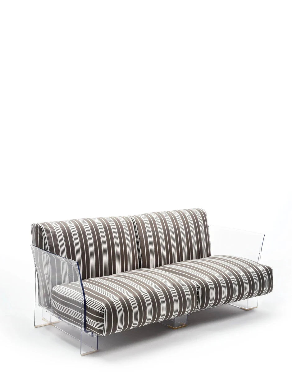 [product_category]-Kartell Pop Outdoor 2 Seater Sofa Stripes, Taupe-Kartell-8058967257151-0704265-KAR-2
