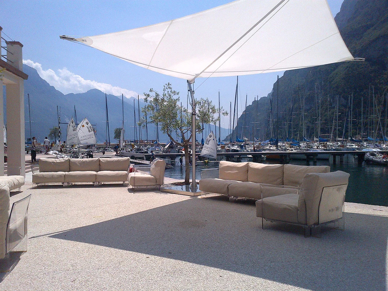 [product_category]-Kartell Pop Outdoor 2 Seater Sofa Stripes, Taupe-Kartell-8058967257151-0704265-KAR-4
