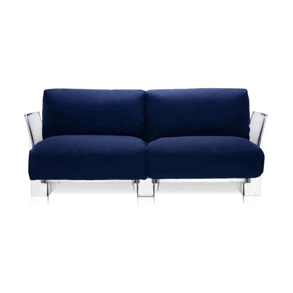 [product_category]-Kartell Pop Outdoor 2 Seater Sofa Sunbrella, Blue-Kartell-8058967077599-0704227-KAR-1