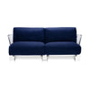 Kartell Pop Outdoor 2 Seater Sofa Sunbrella, modrá