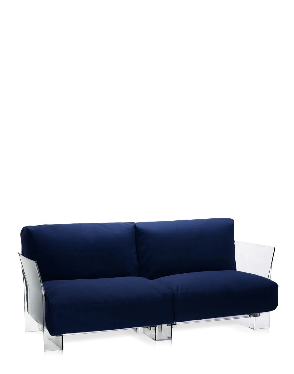 [product_category]-Kartell Pop Outdoor 2 Seater Sofa Sunbrella, Blue-Kartell-8058967077599-0704227-KAR-2