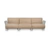 Kartell Pop Outdoor 3 Seater Sofa Ikon, Taupe