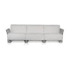 Kartell Pop Outdoor 3 Seater Sofa Ikon, bílá
