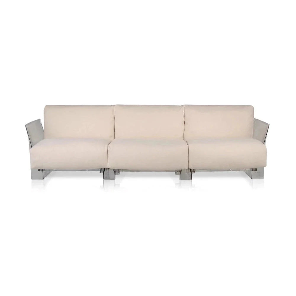 [product_category]-Kartell Pop Outdoor 3 Seater Sofa Sunbrella, Taupe-Kartell-8058967077674-0704322-KAR-1