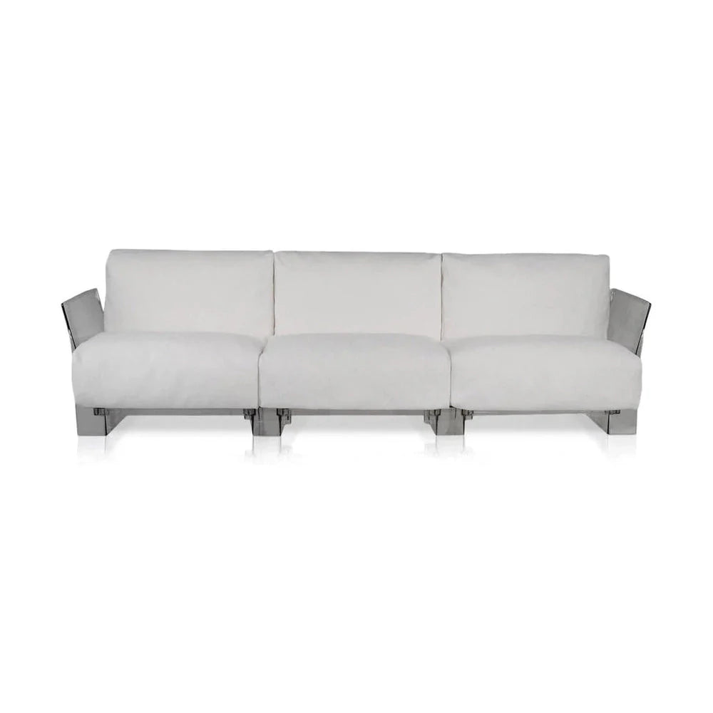 [product_category]-Kartell Pop Outdoor 3 Seater Sofa Sunbrella, White-Kartell-8058967077650-0704320-KAR-1