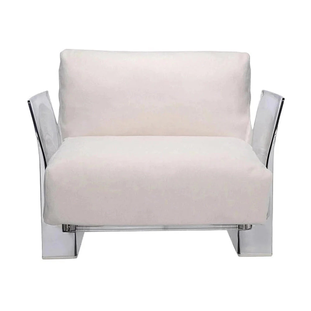 [product_category]-Kartell Pop Outdoor Armchair Sunbrella, White-Kartell-8058967077407-0704120-KAR-1