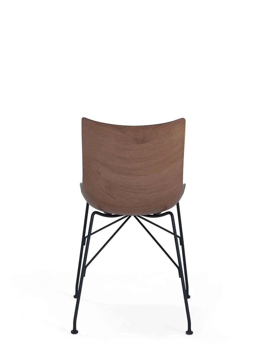 [product_category]-Kartell P/Wood Chair Slatted Ash, Dark Wood/Black-Kartell-8058967294897-04912SN-KAR-4