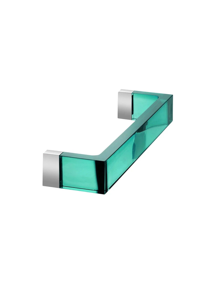 [product_category]-Kartell Rail Towel Rack 30 Cm, Acquamarine Green-Kartell-8058967251272-09930VE-KAR-3