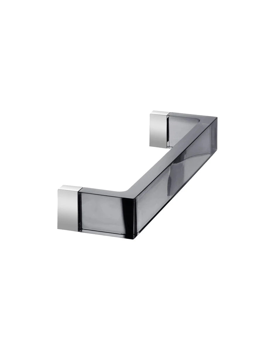[product_category]-Kartell Rail Towel Rack 30 Cm, Fume-Kartell-8058967180978-09930FU-KAR-3